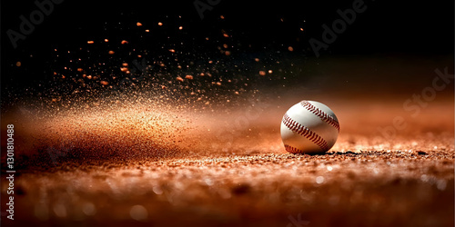 Photo Baseball Dirt Field B...