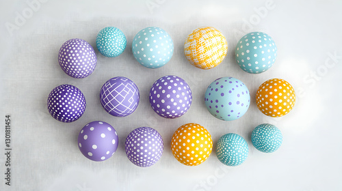 Photo Colorful Easter Eggs ...