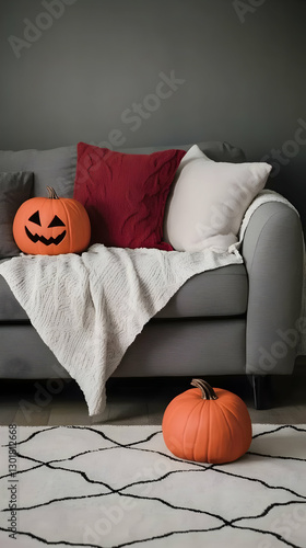 Photo Cozy Halloween Home D...