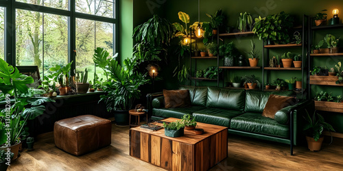 Photo: Green Interior Desig...