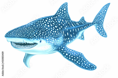Illustration Whale Shark Oc...