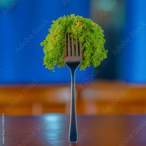 Photo Fresh Green Salad on ...