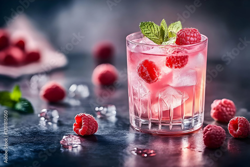 Photo Refreshing Raspberry ...