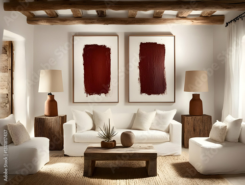 Photo - Rustic Living Room ...