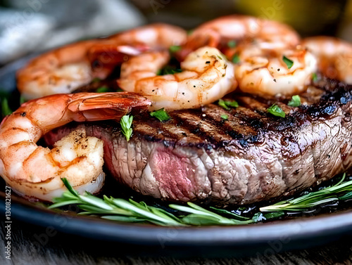 Photo: Grilled Steak and Sh...