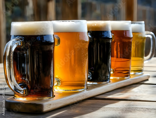 Photo Beer Flight Tasting C...