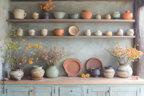 Photo Rustic Decor  Pottery...