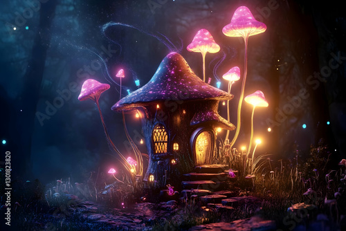 3D Illustration Enchanted M...