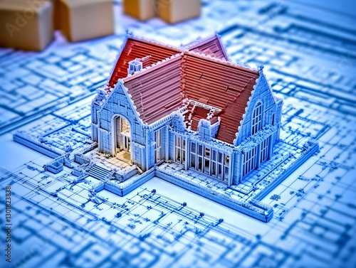 3D Illustration Architectur...