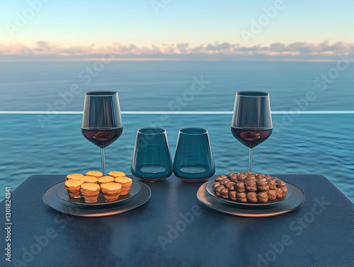 3D Illustration- Ocean View...