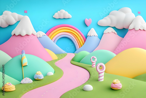 3D Illustration - Whimsical...