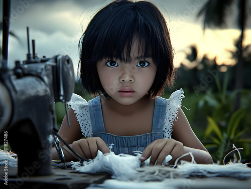Illustration of Young Girl ...