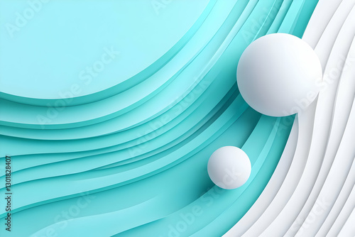 3D Abstract Background - Tu...