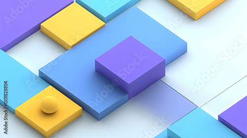 3D Abstract Background Illu...