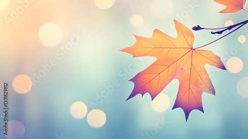 Illustration - Autumn Leaf,...