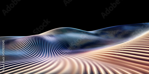 3D Abstract Background - Fl...
