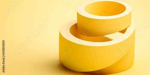 3D Abstract Background - Ye...