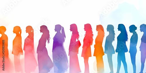 Illustration - Women Silhou...