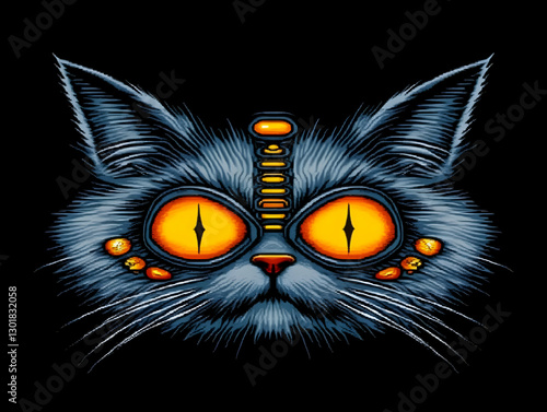 Illustration - Futuristic C...