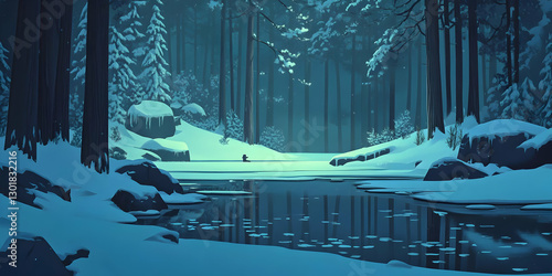 Illustration - Serene Winte...