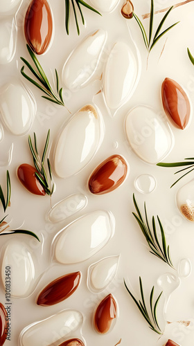 3D Illustration, Rosemary S...