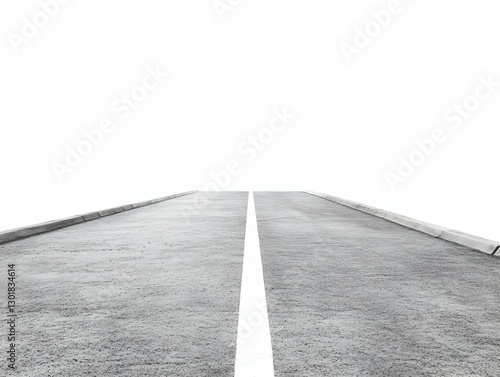 Photo - Empty Asphalt Road ...