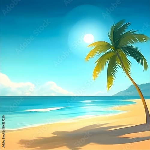 Illustration - Tropical Bea...