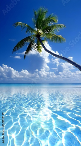 Serene Tropical Paradise Be...