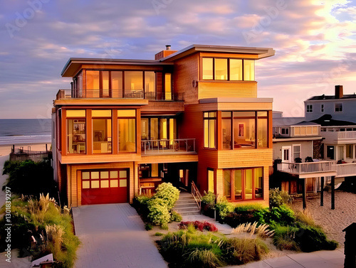Photo Modern Beach House Ar...
