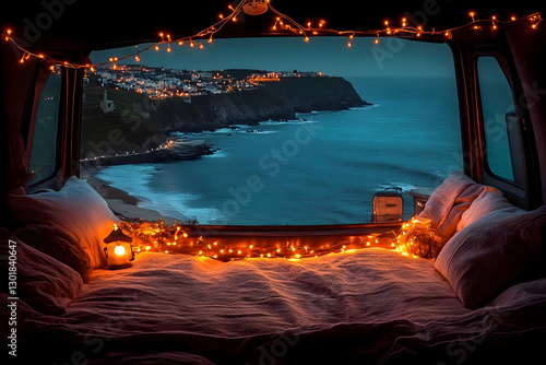 Cozy Camper Illustration, O...