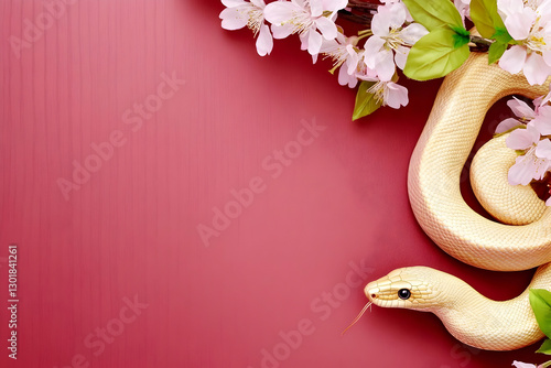 Illustration Golden Snake, ...