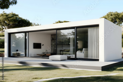 3D Illustration Modern Mini...