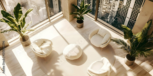 3D Illustration Room Interi...