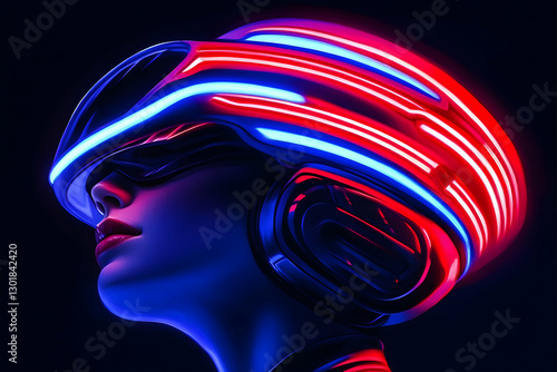 3D Illustration - Neon Glow...
