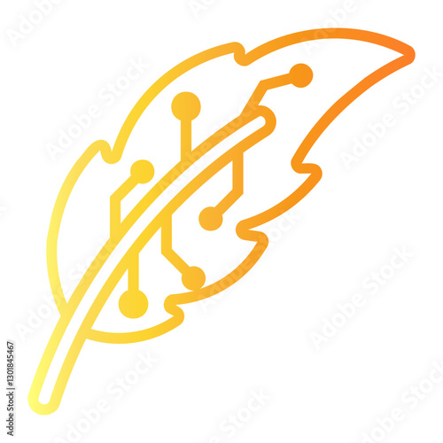 photosynthesis Line Gradient Icon