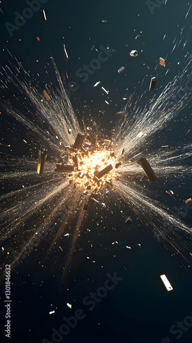 3D Abstract Background Illu...