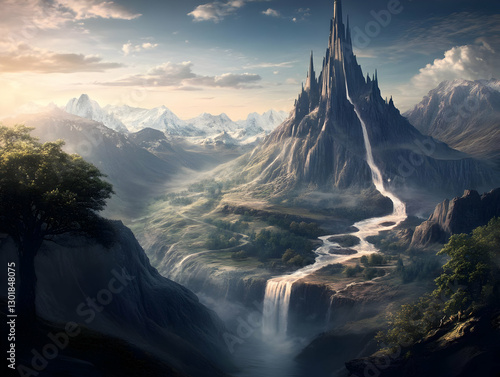Illustration Fantasy Landsc...