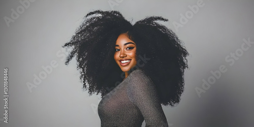 Photo - Woman, Curly Hair, ...