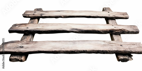 Photo Rustic Wooden Steps P...