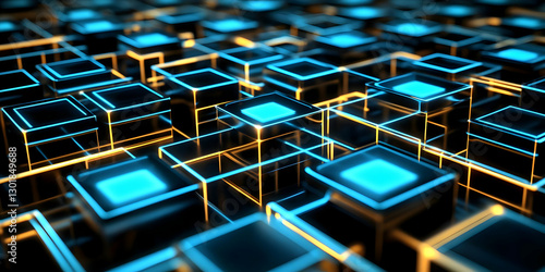 3D Abstract Background - Ne...