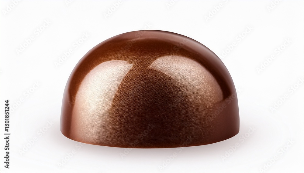 a luxurious bonbon seen from the side. no background a luxurious bonbon seen from the side. no background