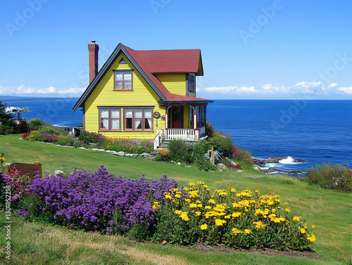 Photo - Coastal Yellow Hous...