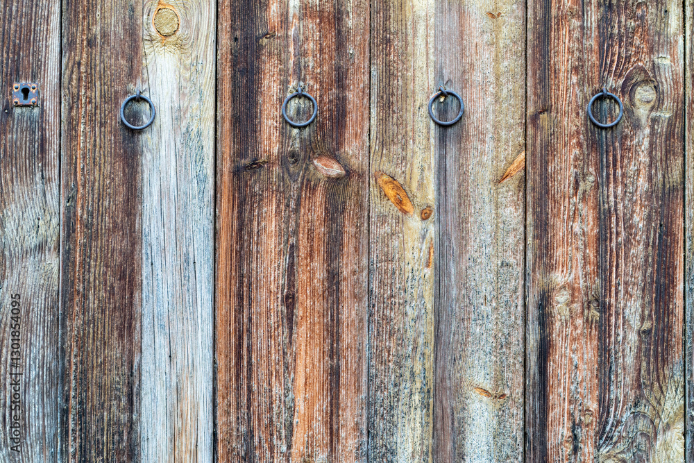 Fototapeta premium Old grunge dark textured wooden background , The surface of the old brown wood texture