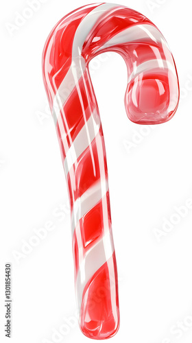 3D Illustration, Candy Cane...