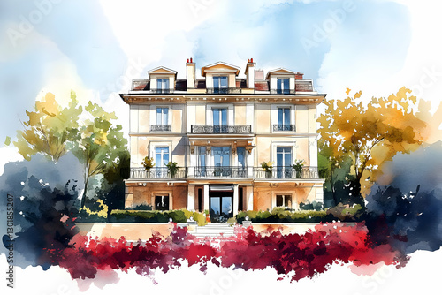 Watercolor Illustration- El...