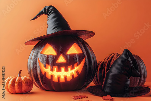 3D Illustration Halloween P...