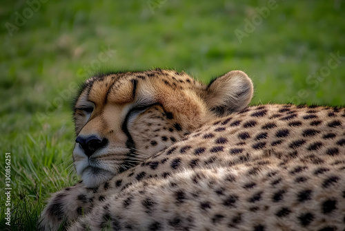 Photo Cheetah Napping Peace...