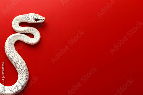 Illustration - White Snake ...