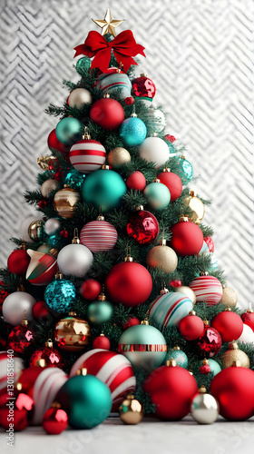 3D Illustration Christmas T...