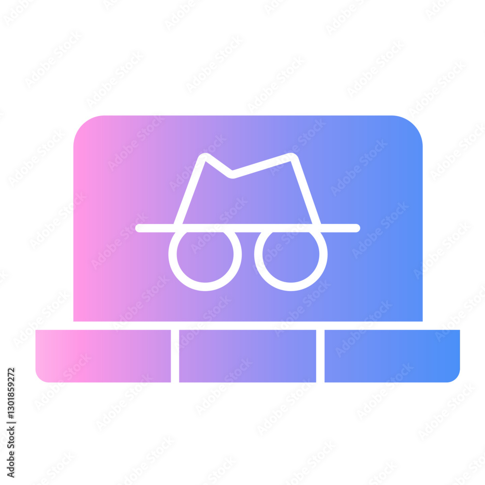 hacker Gradient icon hacker Gradient icon
